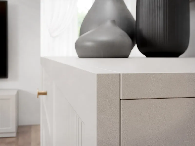 Fayric TV-benk 180 cm - Beige - Møbler - TV- & Mediamøbler - TV benk & mediabenk