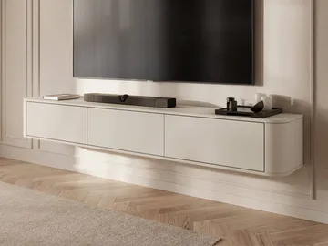 Fjora TV-benk 200 cm - Beige - Møbler - TV- & Mediamøbler - TV benk & mediabenk