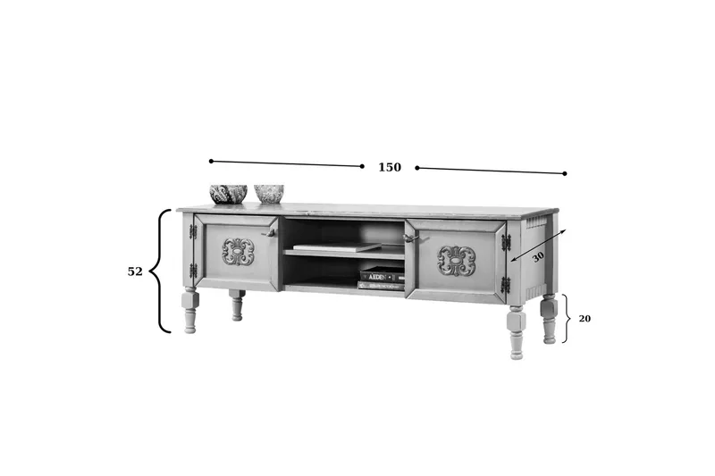 Flemming TV-benk - Møbler - TV- & Mediamøbler - TV benk & mediabenk