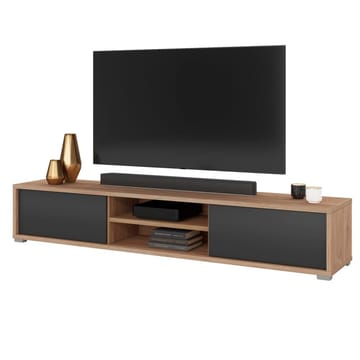 Flytende TV-stativ Frida 2 klaffer opp - Antrasitt - Møbler - TV- & Mediamøbler - TV benk & mediabenk