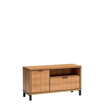 Fonti Frittstående TV-benk 118 cm med Oppbevaring - Brun - Møbler - TV- & Mediamøbler - TV benk & mediabenk