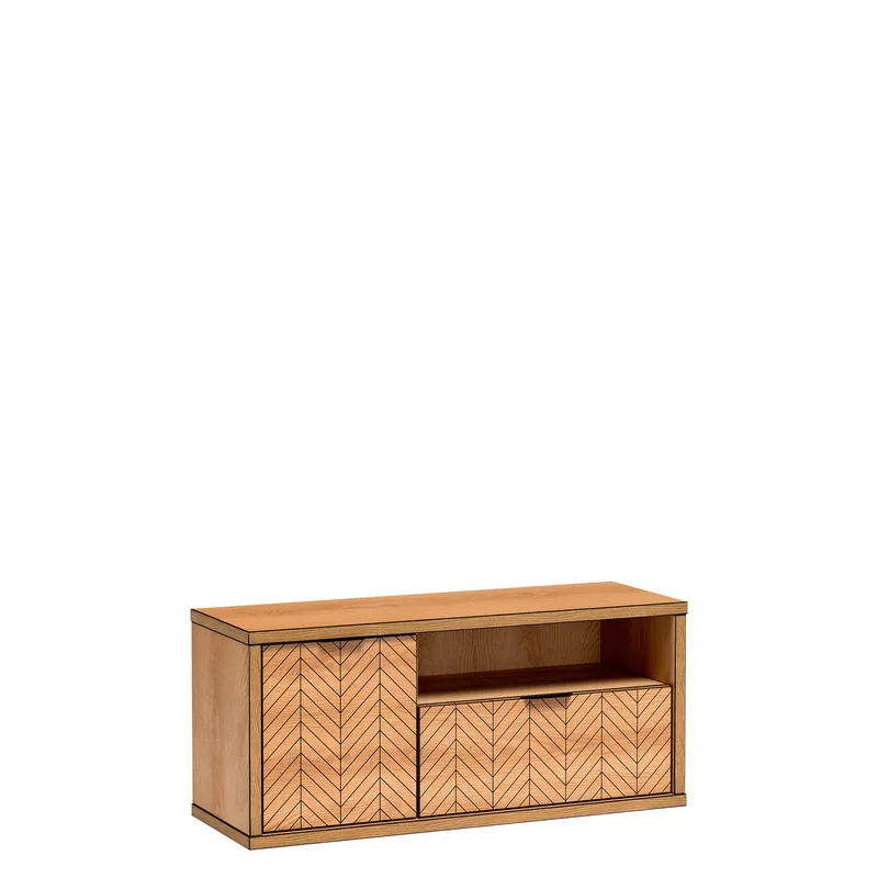 Fonti TV-benk 118 cm, Brun