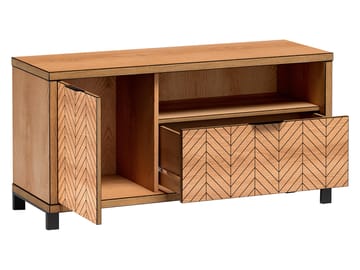 Fonti TV-benk 118 cm - Brun|svart - Møbler - TV- & Mediamøbler - TV benk & mediabenk
