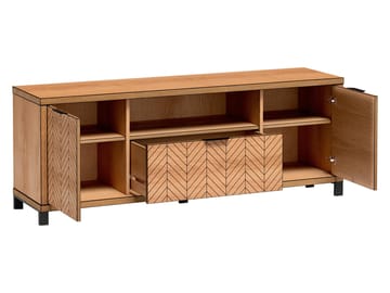 Fonti TV-benk 159 cm - Brun|svart - Møbler - TV- & Mediamøbler - TV benk & mediabenk
