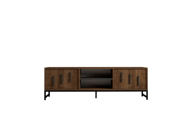 Form TV-benk 160 cm - Brun - Møbler - TV- & Mediamøbler - TV benk & mediabenk