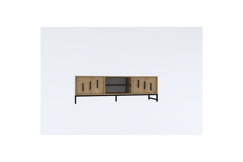 Form TV-benk 160 cm - Natur - Møbler - TV- & Mediamøbler - TV benk & mediabenk