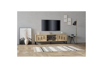 Form TV-benk 160 cm - Natur - Møbler - TV- & Mediamøbler - TV benk & mediabenk