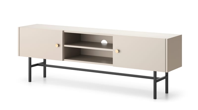 Francisca TV-benk 155 cm - Cashmere - Møbler - TV- & Mediamøbler - TV benk & mediabenk