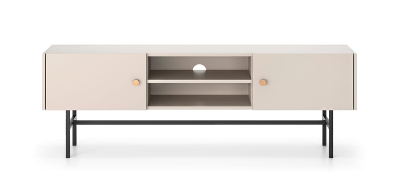 Francisca TV-benk 155 cm - Cashmere - Møbler - TV- & Mediamøbler - TV benk & mediabenk