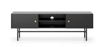 Francisca TV-benk 155 cm - Svart - Møbler - TV- & Mediamøbler - TV benk & mediabenk