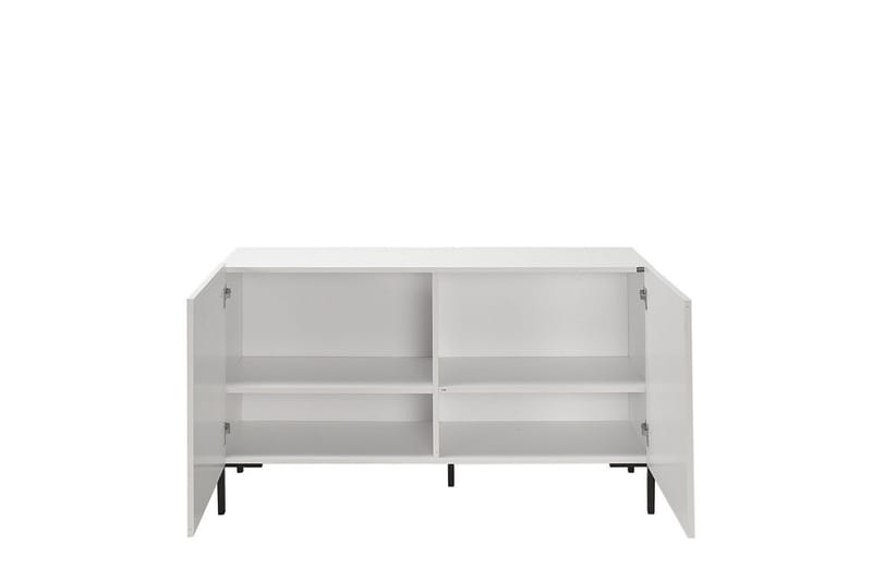 Galnor TV-benk 120 cm - Hvit - Møbler - TV- & Mediamøbler - TV benk & mediabenk