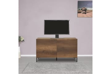 Galnor TV-benk 120 cm - Mellomfarget tre - Møbler - TV- & Mediamøbler - TV benk & mediabenk