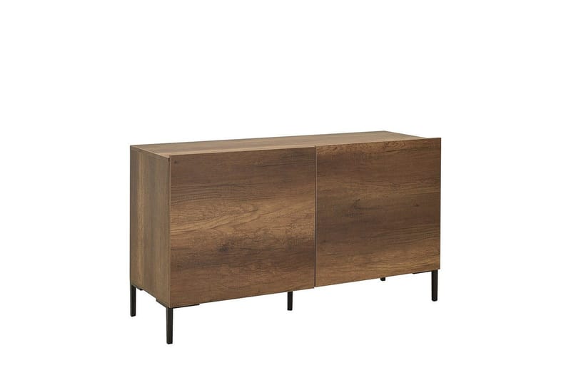 Galnor TV-benk 120 cm - Mellomfarget tre - Møbler - TV- & Mediamøbler - TV benk & mediabenk