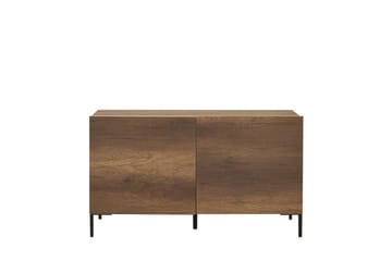 Galnor TV-benk 120 cm - Mellomfarget tre - Møbler - TV- & Mediamøbler - TV benk & mediabenk