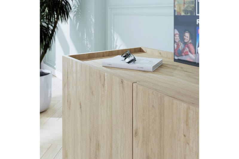 Galnor TV-benk 180 cm - Naturell - Møbler - TV- & Mediamøbler - TV benk & mediabenk