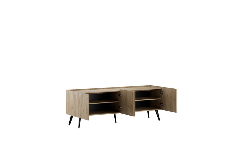 Galnor TV-benk 180 cm - Naturell - Møbler - TV- & Mediamøbler - TV benk & mediabenk