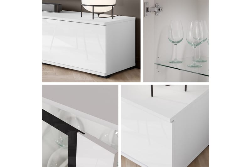 Gammelt Tv-Møbelsett - Grå - Møbler - TV- & Mediamøbler - TV-møbelsett