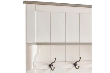 Høyskap Toby Hvit, 185x90x45 cm - Hvit, 185x90x45 cm - Møbler - TV- & Mediamøbler - TV-skap