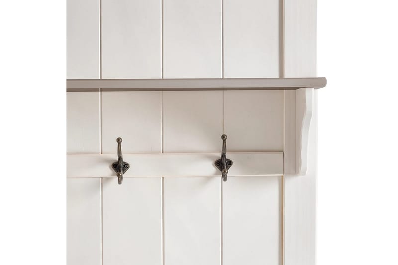 Høyskap Toby Hvit, 185x90x45 cm - Hvit, 185x90x45 cm - Møbler - TV- & Mediamøbler - TV-skap