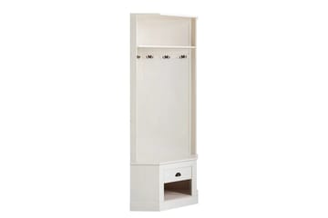 Høyskap Toby Hvit, 185x90x65 cm - Hvit, 185x90x65 cm - Møbler - TV- & Mediamøbler - TV-skap