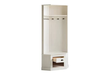 Høyskap Toby Hvit, 185x90x65 cm - Hvit, 185x90x65 cm - Møbler - TV- & Mediamøbler - TV-skap
