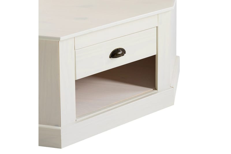 Høyskap Toby Hvit, 185x90x65 cm - Hvit, 185x90x65 cm - Møbler - TV- & Mediamøbler - TV-skap