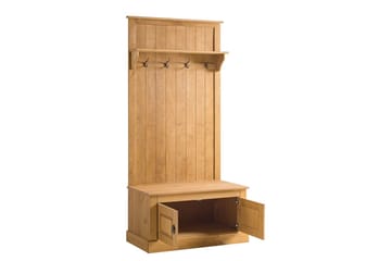 Høyskap Toby Natur, 185x90x45 cm - Natur, 185x90x45 cm - Møbler - TV- & Mediamøbler - TV-skap