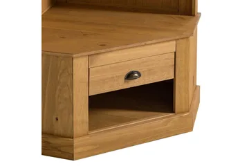 Høyskap Toby Natur, 185x90x65 cm - Natur, 185x90x65 cm - Møbler - Gangmøbler - Møbelsett til gang & entre