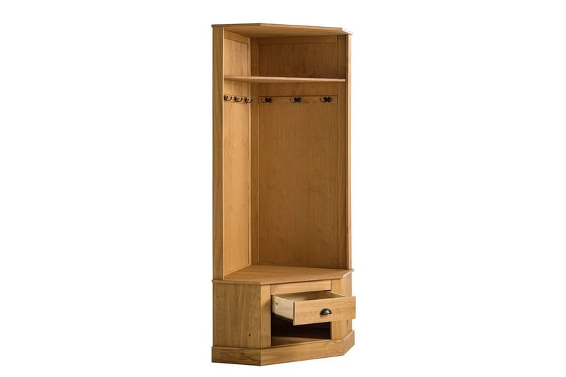 Høyskap Toby Natur, 185x90x65 cm - Natur, 185x90x65 cm - Møbler - TV- & Mediamøbler - TV-skap