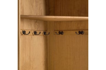 Høyskap Toby Natur, 185x90x65 cm - Natur, 185x90x65 cm - Møbler - Gangmøbler - Møbelsett til gang & entre