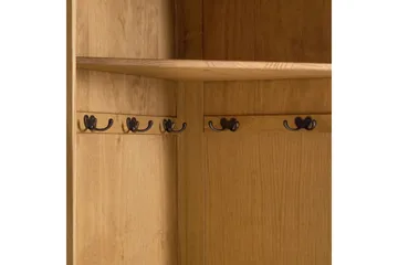 Høyskap Toby Natur, 185x90x65 cm - Natur, 185x90x65 cm - Møbler - Gangmøbler - Møbelsett til gang & entre