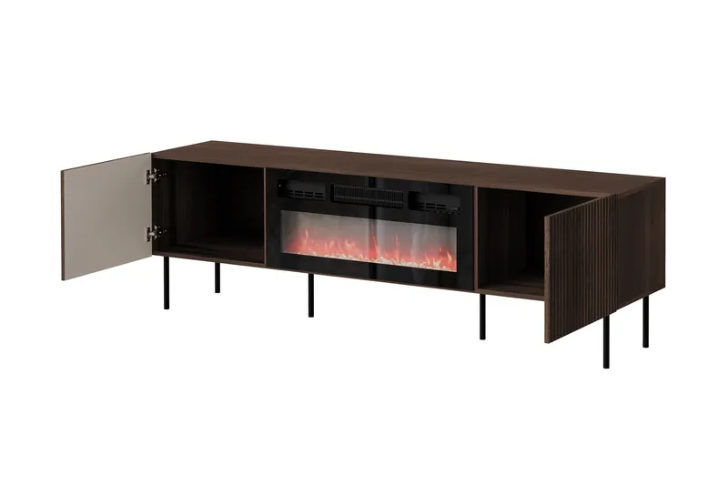 Hammarstrand TV-benk 181 cm - Valnøtt - Møbler - TV- & Mediamøbler - TV benk & mediabenk