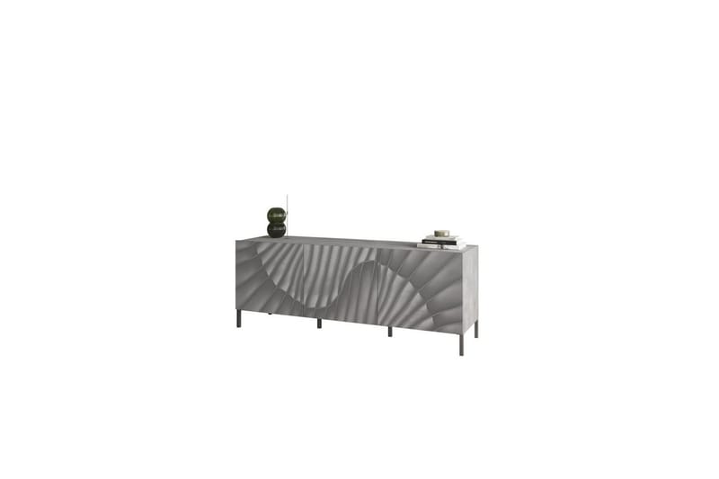 Hawell TV-benk 181 cm - Grå - Møbler - TV- & Mediamøbler - TV benk & mediabenk