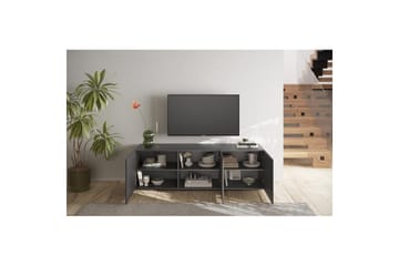 Hawell TV-benk 181 cm - Mørk grå - Møbler - TV- & Mediamøbler - TV benk & mediabenk