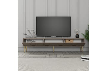 Hazim TV-benk 180 cm - Gull - Møbler - TV- & Mediamøbler - TV benk & mediabenk