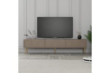 Hazim TV-benk 180 cm - Gull - Møbler - TV- & Mediamøbler - TV benk & mediabenk