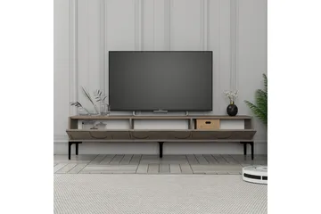 Hazim TV-benk 180 cm - Svart - Møbler - TV- & Mediamøbler - TV benk & mediabenk