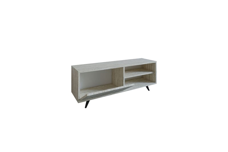 Hazle TV-benk 120 cm - Beige - Møbler - TV- & Mediamøbler - TV benk & mediabenk