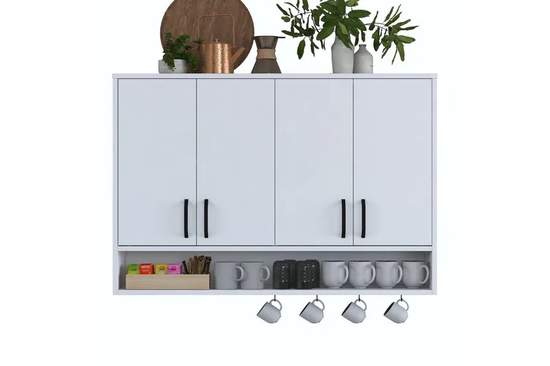 Heba TV-skap 120 cm - Hvit - Oppbevaring - Skap - Oppbevaringsskap