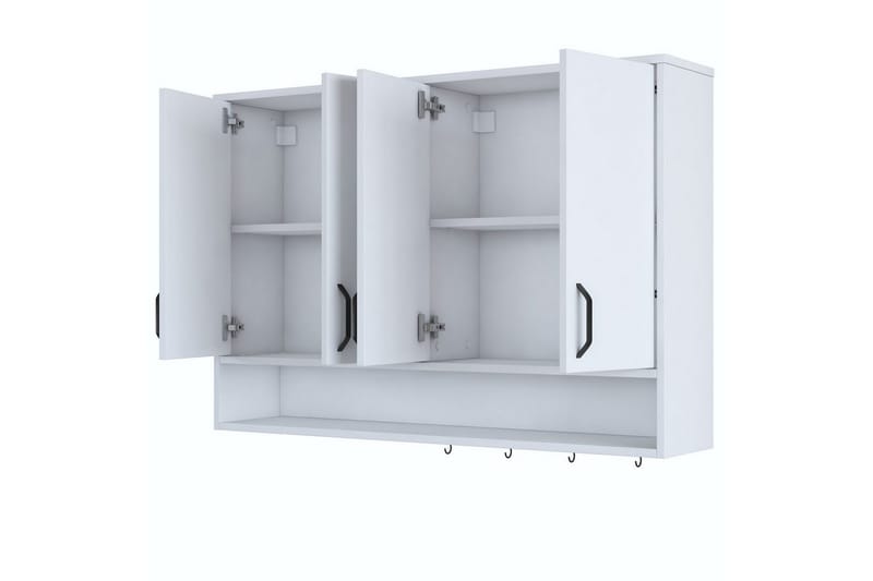 Heba TV-skap 120 cm - Hvit - Møbler - TV- & Mediamøbler - TV-skap