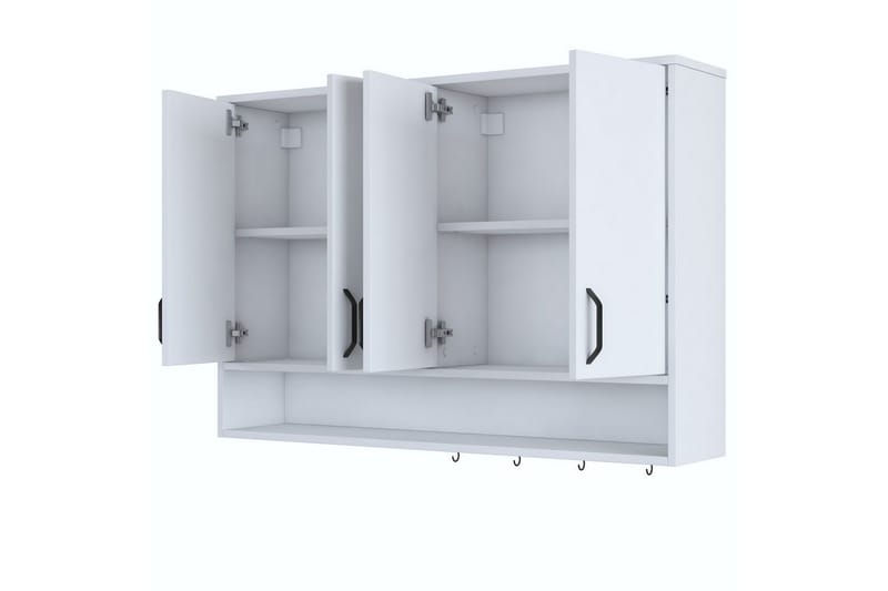 Heba TV-skap 120 cm - Hvit - Møbler - TV- & Mediamøbler - TV-skap