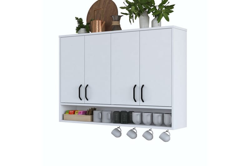 Heba TV-skap 120 cm - Hvit - Møbler - TV- & Mediamøbler - TV-skap