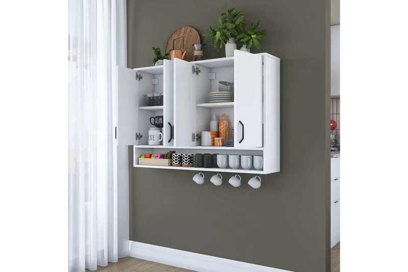 Heba TV-skap 120 cm - Hvit - Oppbevaring - Skap - Oppbevaringsskap