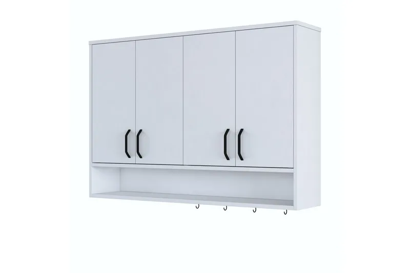 Heba TV-skap 120 cm, Hvit