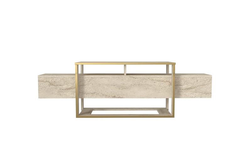Herb TV-benk 160 cm - Beige - Møbler - TV- & Mediamøbler - TV benk & mediabenk