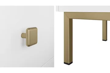 Hermann TV-benk 180 cm - Hvit - Møbler - TV- & Mediamøbler - TV benk & mediabenk