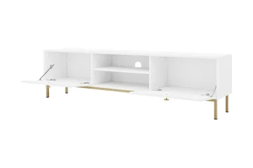 Hermann TV-benk 180 cm - Hvit - Møbler - TV- & Mediamøbler - TV benk & mediabenk