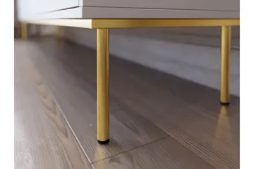 Hollander TV-benk 150 cm - Svart/Gull - Møbler - TV- & Mediamøbler - TV benk & mediabenk