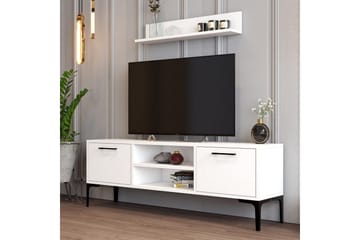 Holter TV-møbelsett 140x30 cm - Hvit - Møbler - TV- & Mediamøbler - TV-møbelsett