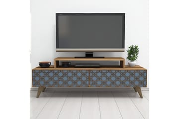 Hovdane TV-Benk 140 cm - Brun - Møbler - TV- & Mediamøbler - TV benk & mediabenk